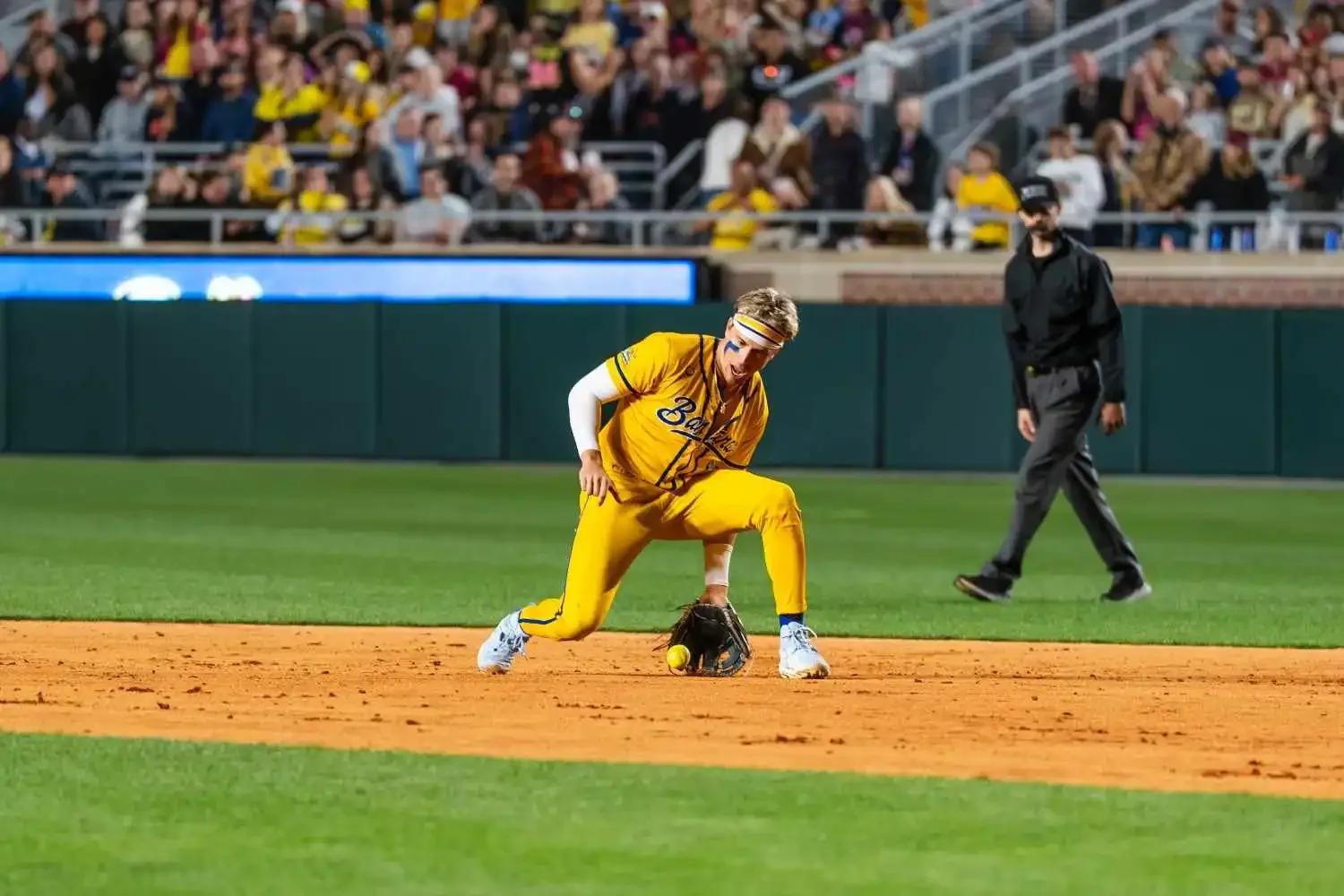 Banana Ball players competing on the field during league play